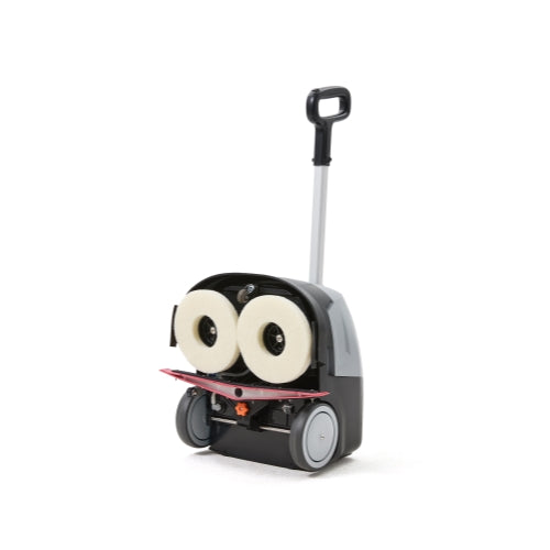 Dapper Supply Mini Automatic Floor Scrubber – Compact & Portable, 15” Cleaning Width