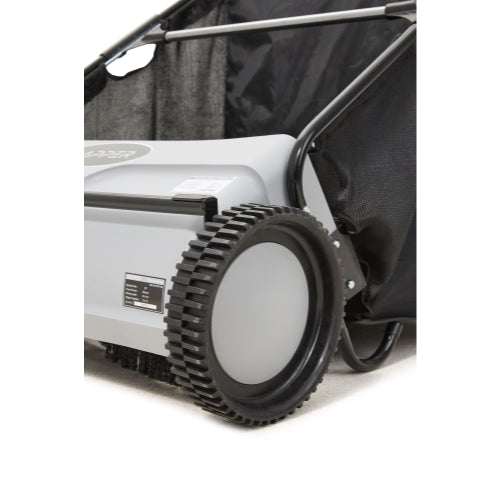 26-Inch Push Lawn Sweeper, Grass, Lawn and Leaf Cleanup Collector with Large 7 cu. ft. Hopper Bag