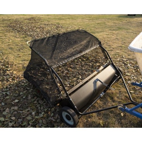 42" Tow Behind Lawn Sweeper 25 cu. ft. bag