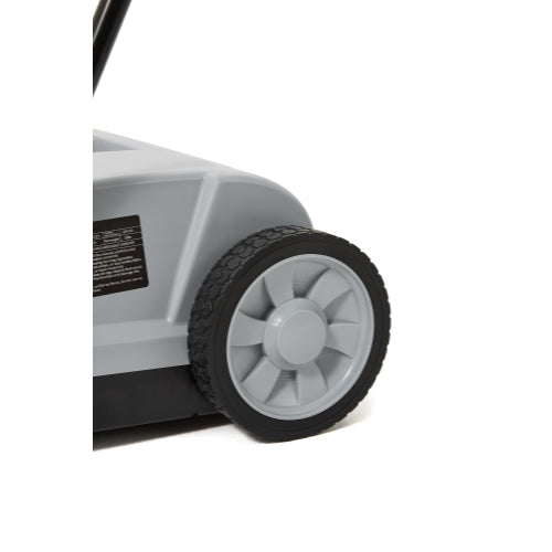 Battery Powered Artificial Grass & Hard Surface Sweeper, 22" Wide Cleaning Path, 6.5-Gallon Bin