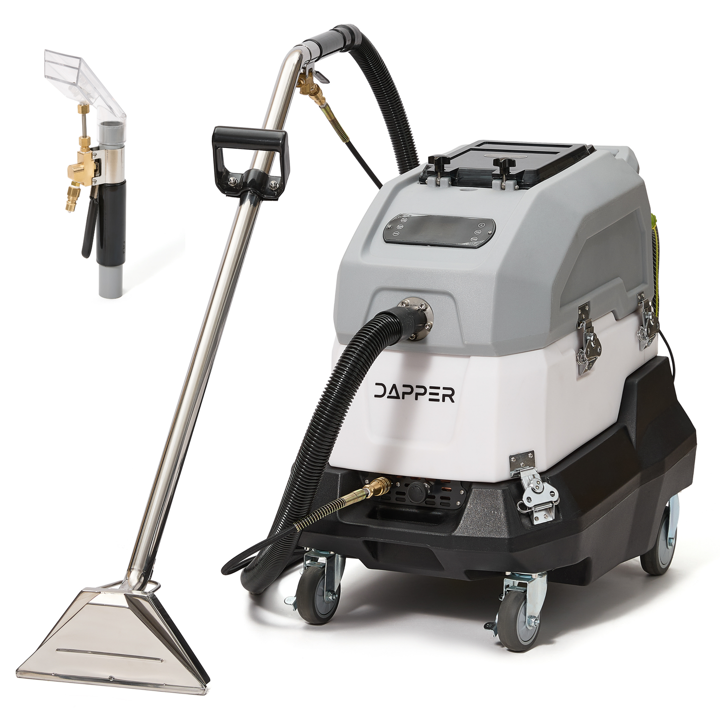 Commercial Portable Heated Carpet & Upholstery Extractor Machine 8 & 9 Gallon Tanks