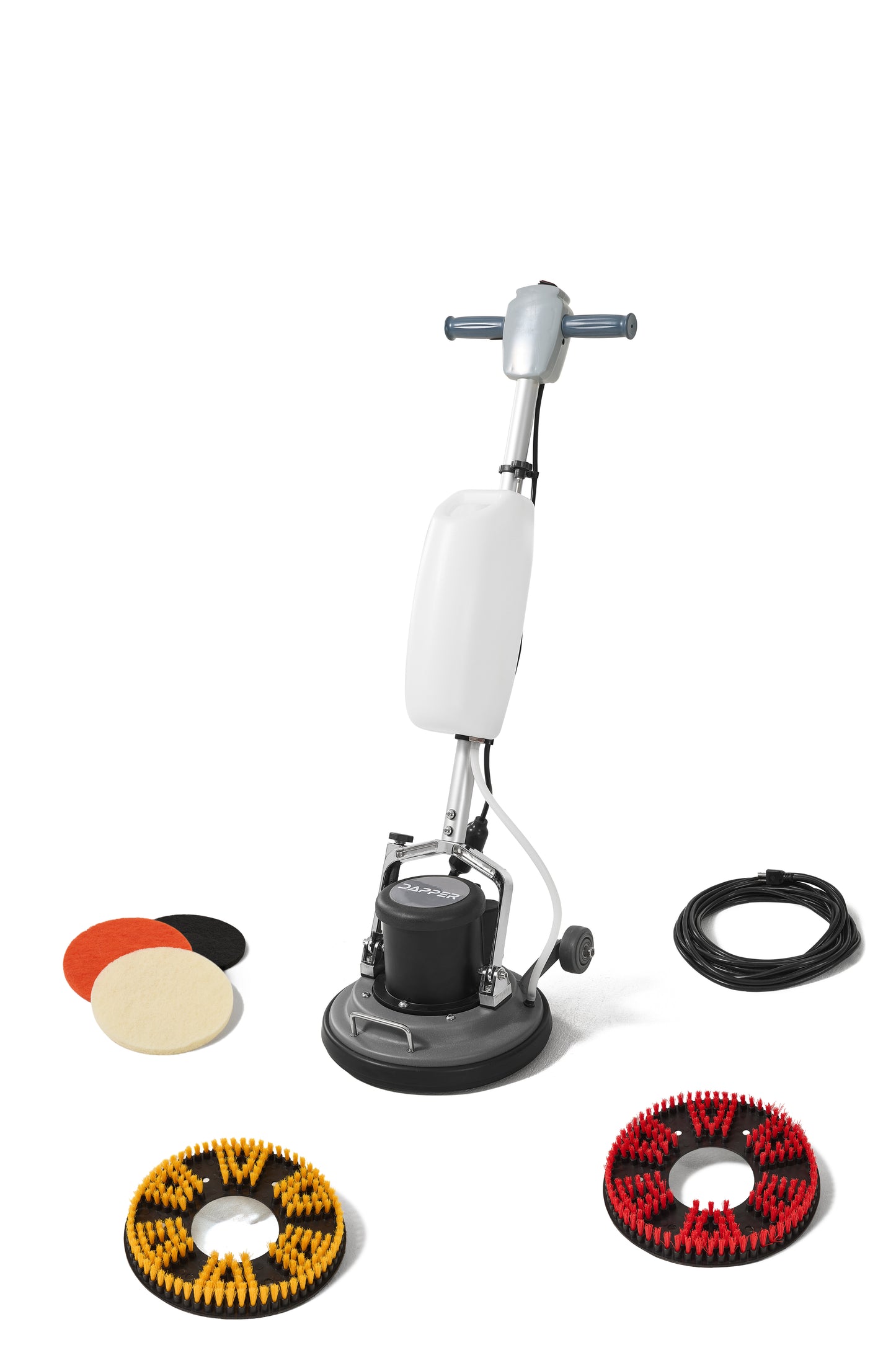 13" Multi-Purpose Floor Buffer Machine with Scouring Pads
