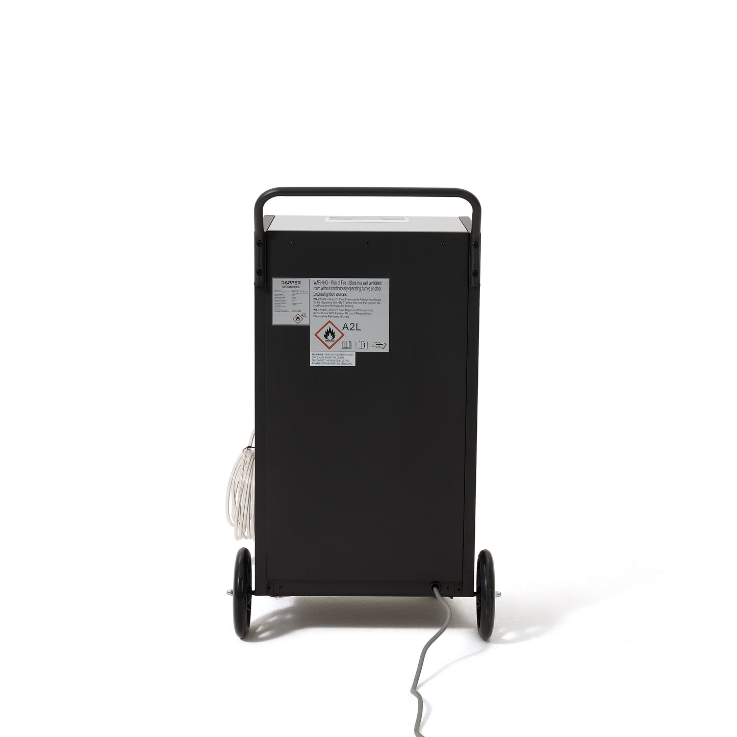190 Pints Commercial Dehumidifier with Built-In Pump and Drain Hose 15000 Sq Ft Coverage