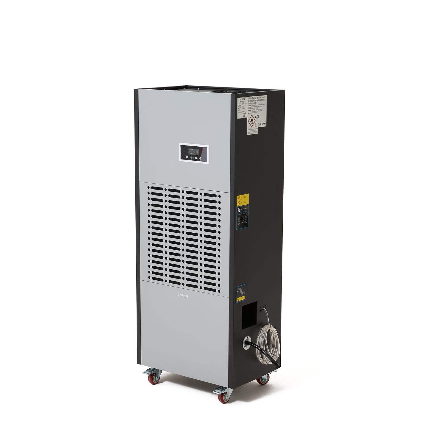 350 Pints Commercial Dehumidifier with Built-In Pump and Drain Hose 30000 Sq Ft Coverage