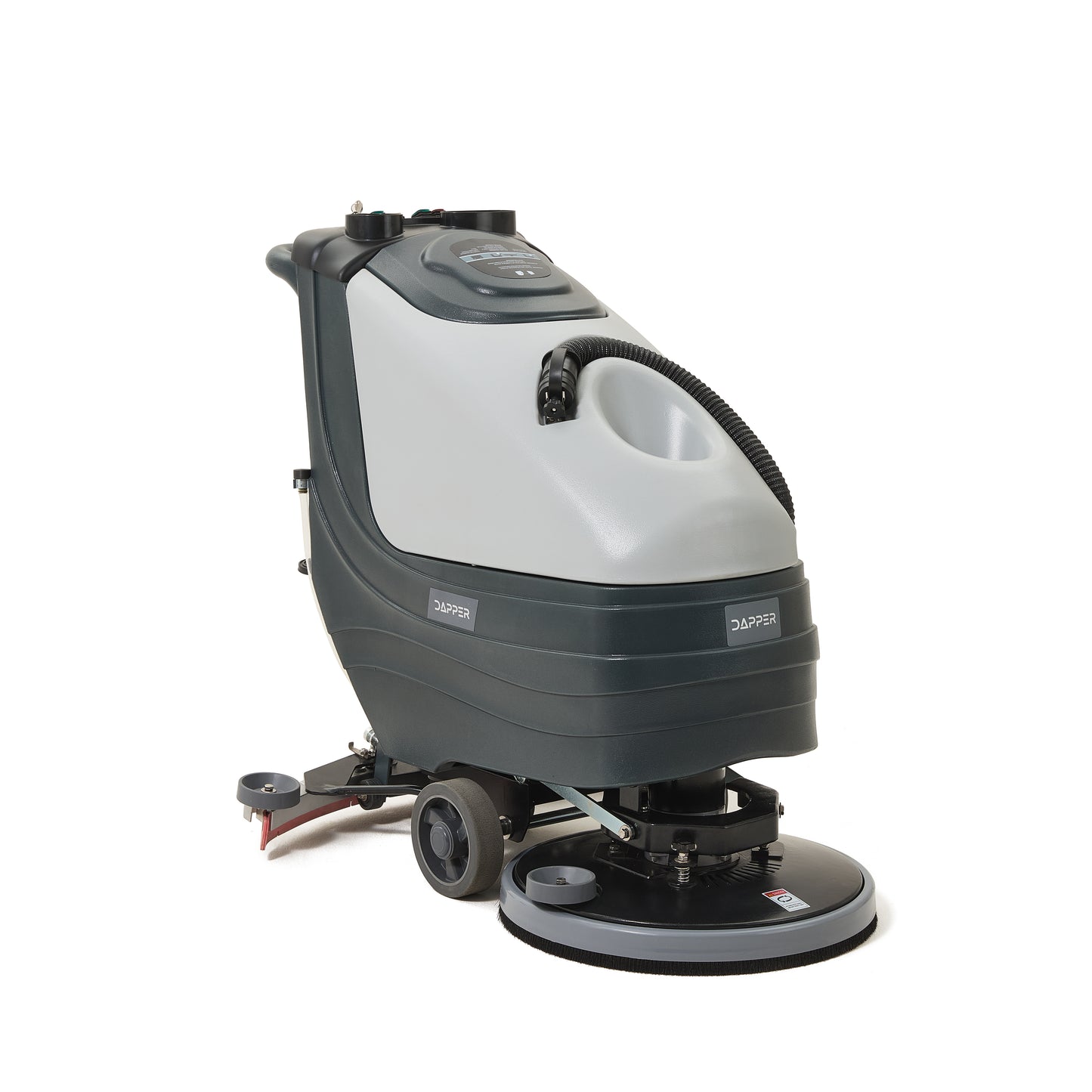 Battery Powered Walk Behind Floor and Carpet Scrubber Machine, 19" Brush, 30" Squeegee Width, 13.5 gal Tank
