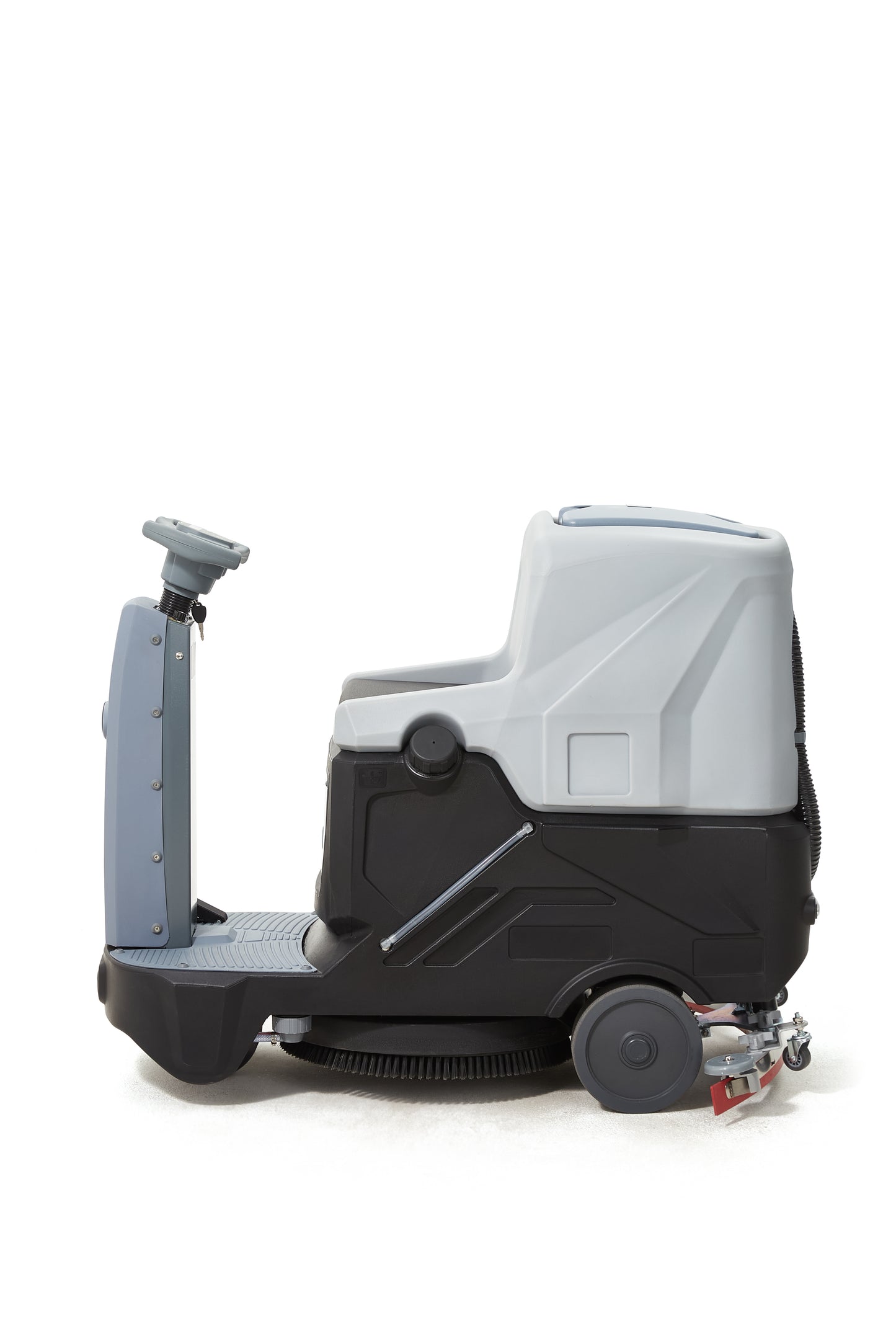Battery Powered Ride-On Commercial Floor Scrubber Machine
