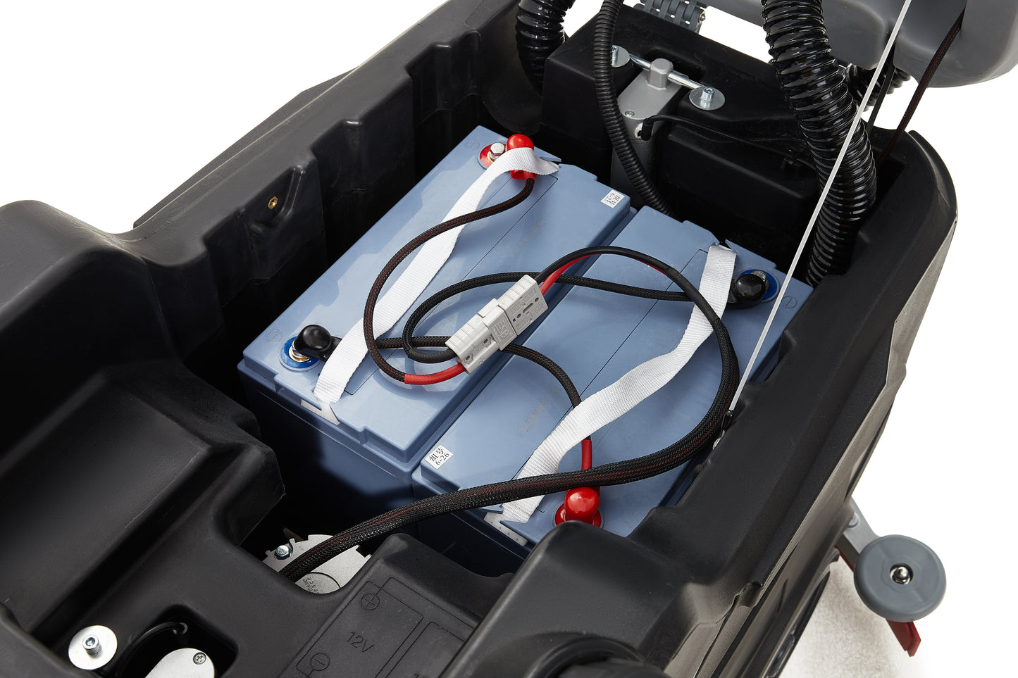 Battery Powered Ride-On Commercial Floor Scrubber Machine