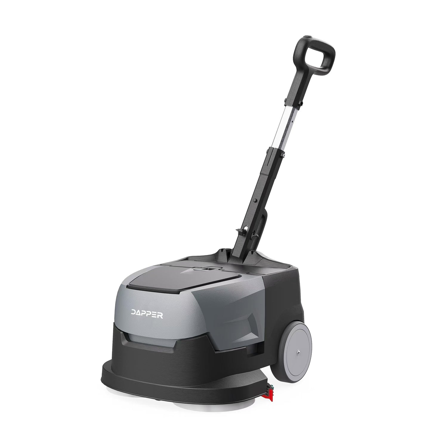 Dapper Supply Mini Automatic Floor Scrubber – Compact & Portable, 15” Cleaning Width
