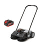 22" Battery Powered Artificial Grass & Hard Surface Sweeper