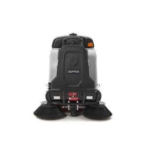 Ride-On Floor Sweeper 49" Sweeping Width 25 Gal 77,500 sq ft/hr 6 MPH