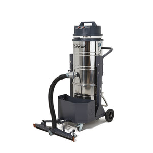 26.5 Gallon Heavy-Duty Industrial Wet/Dry Vacuum Dual Motor, 3.3 HP, 222 CFM
