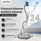 24 in. Pressure Washer Surface Cleaner