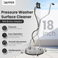 18 in. Pressure Washer Surface Cleaner