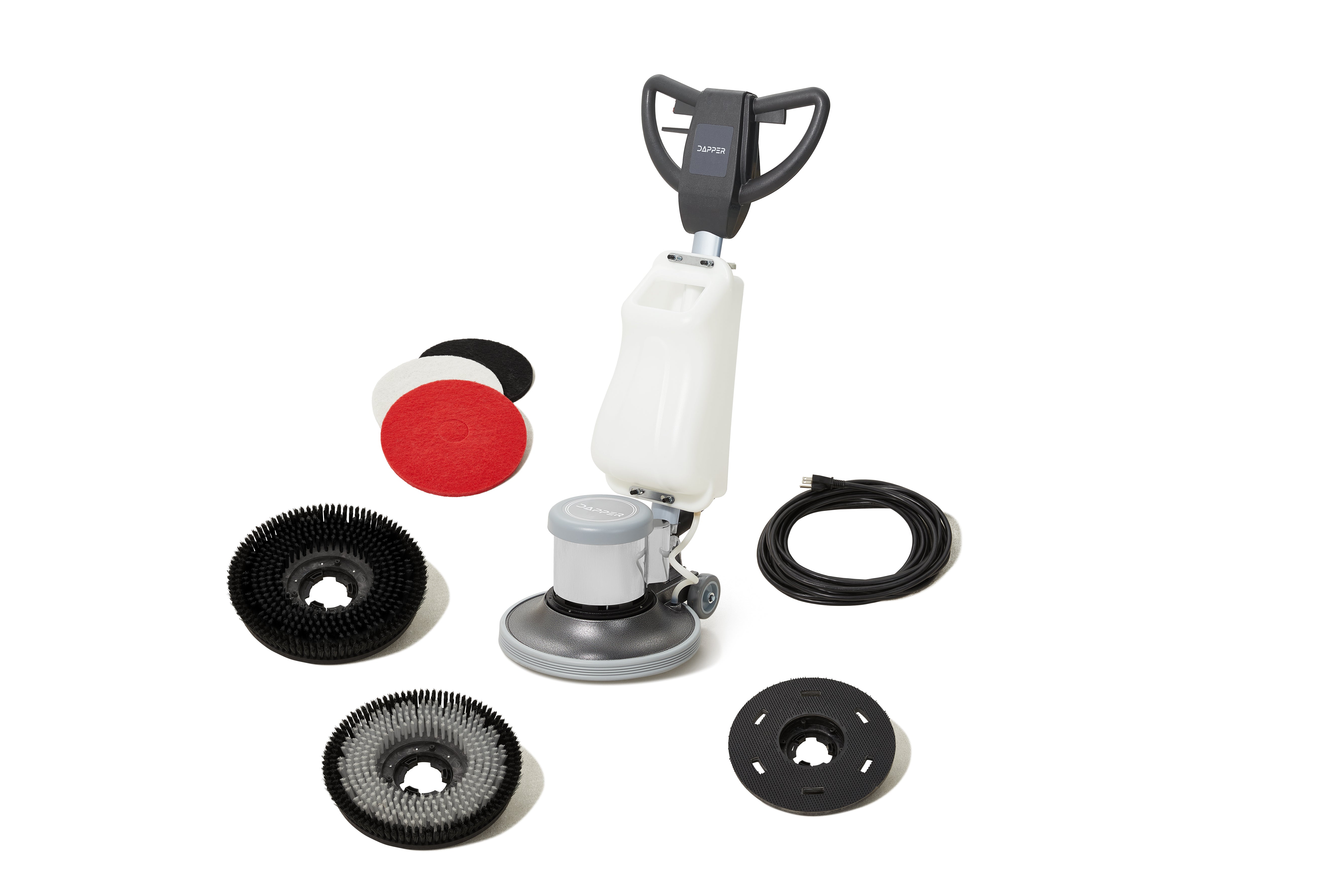 17" Heavy-duty Multi-Functional Floor Buffer Polisher Machine with a S ...