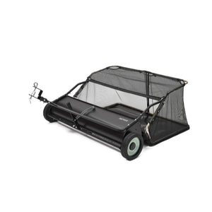 42" Tow Behind Lawn Sweeper with 25 cu. ft Hopper Bag