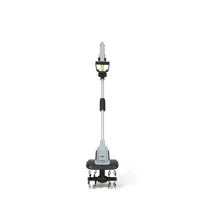 20V Cordless Tiller Cultivator, 360RPM Electric Garden Tiller with 2.0Ah Battery & Charger