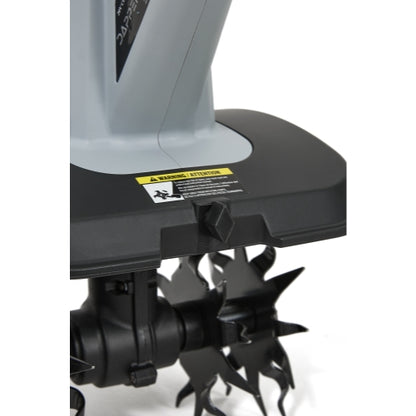 Dapper Supply 20V Cordless Tiller Cultivator, 360RPM Electric Garden Tiller with 2.0Ah Battery & Charger, 9" Tilling Width, 6.6" Depth, Ideal for Lawn, Garden Beds, and Soil Cultivation