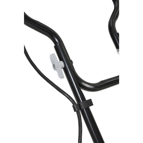 Dapper Supply 14″ Electric Tiller Cultivator, 10‑Amp Corded Garden Rototiller with 4 Steel Tines, Adjustable Depth Wheels, Foldable Handle, Lightweight Portable Soil Cultivator for Gardening