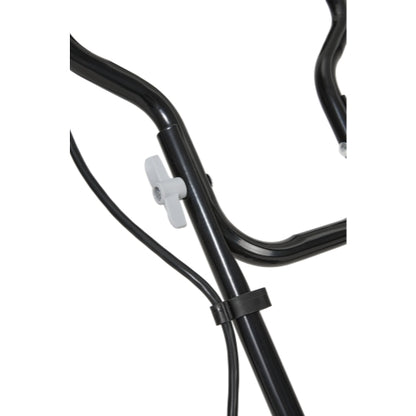 Dapper Supply 14″ Electric Tiller Cultivator, 10‑Amp Corded Garden Rototiller with 4 Steel Tines, Adjustable Depth Wheels, Foldable Handle, Lightweight Portable Soil Cultivator for Gardening