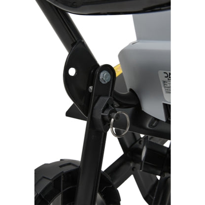 Dapper Supply 18″ Electric Tiller Cultivator, 15‑Amp Corded Garden Rototiller with 6 Steel Tines, Adjustable Depth Wheels, Powerful Soil Cultivator for Gardening and Landscaping