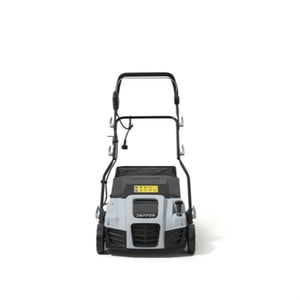 16-Inch 2-in-1 Electric Dethatcher and Scarifier with 14.5-Gallon Collection Bag