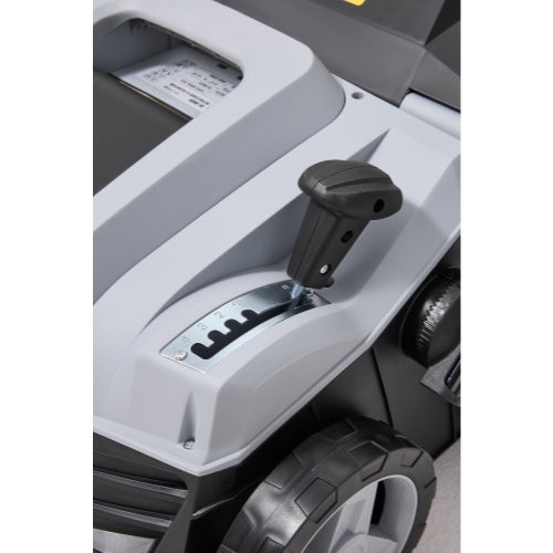 16-Inch 2-in-1 Electric Dethatcher and Scarifier Lawn Dethatcher with 14.5-Gallon Removable Thatch Collection Bag, 5-Position Depth Adjustment, 15.5 Amp, Quick-Fold, Keeps Lawn Healthy