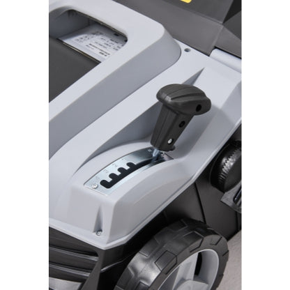 16-Inch 2-in-1 Electric Dethatcher and Scarifier Lawn Dethatcher with 14.5-Gallon Removable Thatch Collection Bag, 5-Position Depth Adjustment, 15.5 Amp, Quick-Fold, Keeps Lawn Healthy