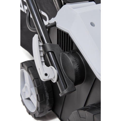 16-Inch 2-in-1 Electric Dethatcher and Scarifier Lawn Dethatcher with 14.5-Gallon Removable Thatch Collection Bag, 5-Position Depth Adjustment, 15.5 Amp, Quick-Fold, Keeps Lawn Healthy