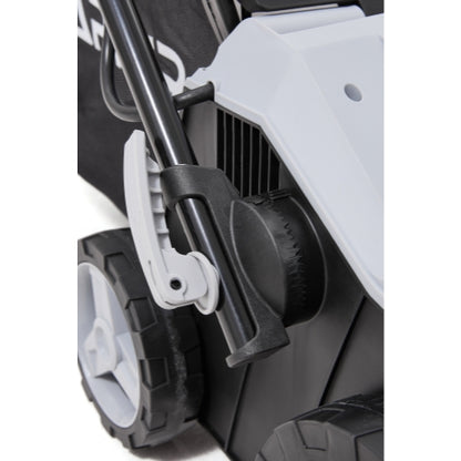 16-Inch 2-in-1 Electric Dethatcher and Scarifier Lawn Dethatcher with 14.5-Gallon Removable Thatch Collection Bag, 5-Position Depth Adjustment, 15.5 Amp, Quick-Fold, Keeps Lawn Healthy