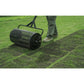 Compost Spreader, 24.4-25.6" Height Adjustable Handle, 24" Wide, Peat Moss Roller