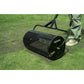 Compost Spreader, 24.4-25.6" Height Adjustable Handle, 24" Wide, Peat Moss Roller