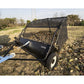 48" Tow Behind Lawn Sweeper with 26 cu. ft Hopper Bag