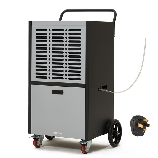 290 Pints Commercial Dehumidifier with Built-In Pump and Drain Hose 24000 Sq Ft Coverage