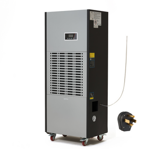 390-Pint Commercial Dehumidifier – Built-In Pump, Drain Hose, 30000 Sq Ft Coverage