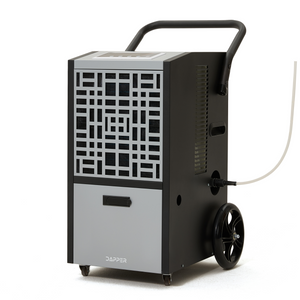 105-Pint Commercial Dehumidifier – Built-In Pump, Drain Hose, 8000 Sq Ft Coverage