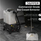 Box Carpet Extractor with 13" Motorized Brush Head 6.5 Gal Tank