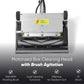 Hot Water Box Carpet Extractor with 13" Motorized Brush Head 10.5 Gal Tank