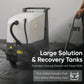 Hot Water Box Carpet Extractor with 13" Motorized Brush Head 10.5 Gal Tank