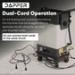 All-In-One Restroom Cleaning Machine with High-Pressure Rinsing, Steam Cleaning, Solution Spray, Wet/Dry Vacuum & Blower
