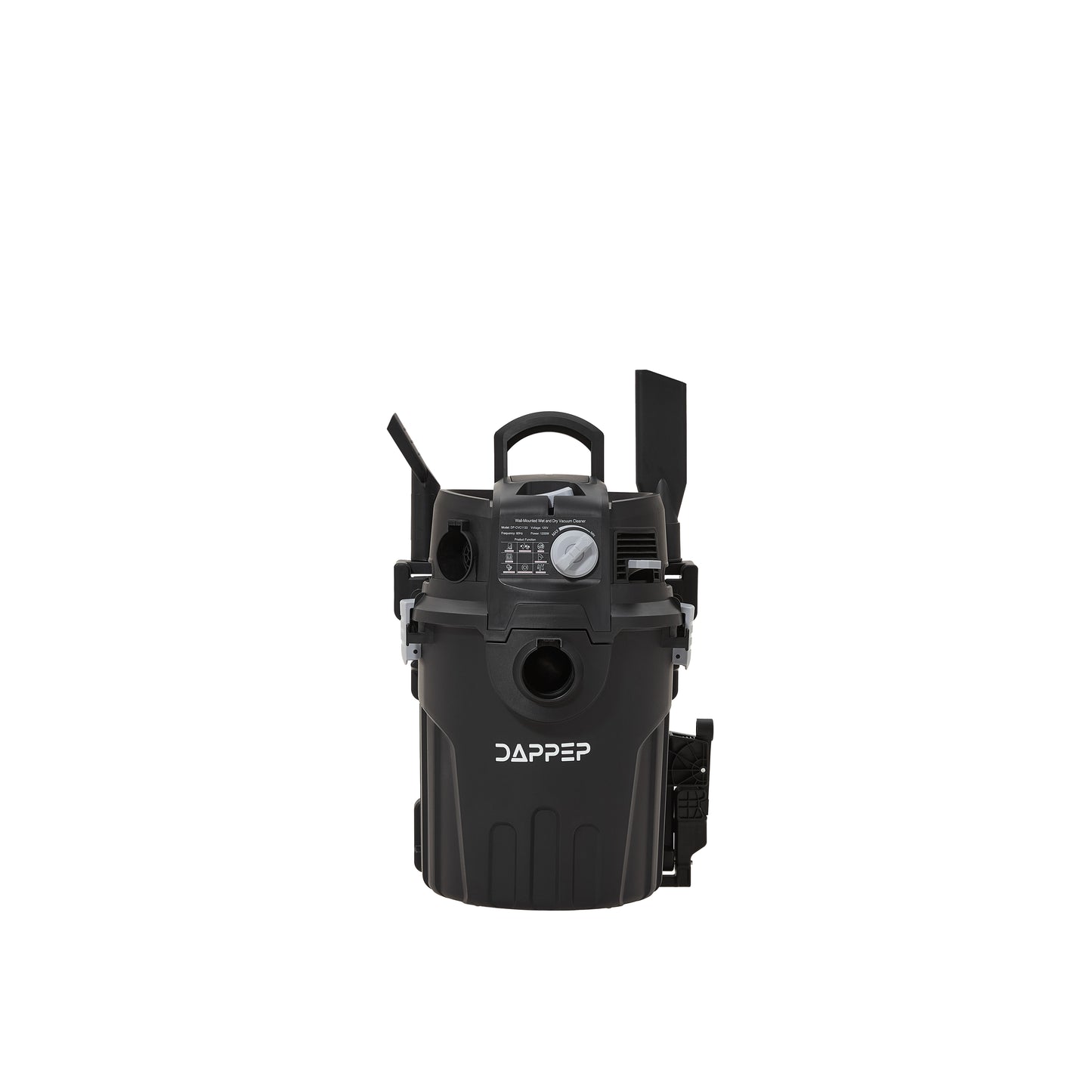 6 Gallon Wall Mount Wet/Dry Vacuum, 5.5 Peak HP
