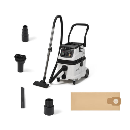 10 Gallon Wet/Dry Dust Extractor/Vacuum with Auto HEPA Filter