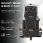 Battery Powered Ride-On Floor Scrubber Machine, 30" Brush, 39" Squeegee