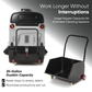 Ride-On Floor Sweeper 49" Sweeping Width 25 Gal 77,500 sq ft/hr 6 MPH