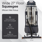 26.5 Gallon Heavy-Duty Industrial Wet/Dry Vacuum Dual Motor, 3.3 HP, 222 CFM