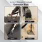 4-in-1 Cold Water Carpet Extractor Machine with Steam, Upholstery & Floor Wand