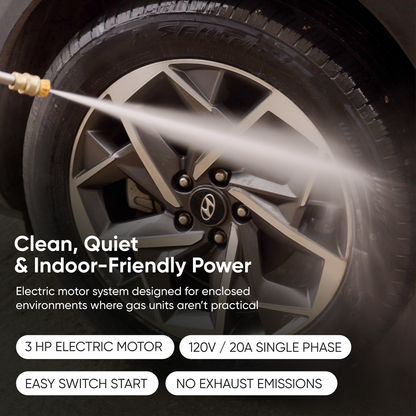2600 PSI Electric Hot Water Pressure Washer