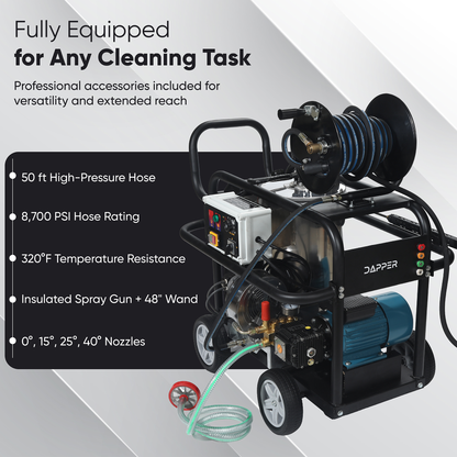 2600 PSI Electric Hot Water Pressure Washer