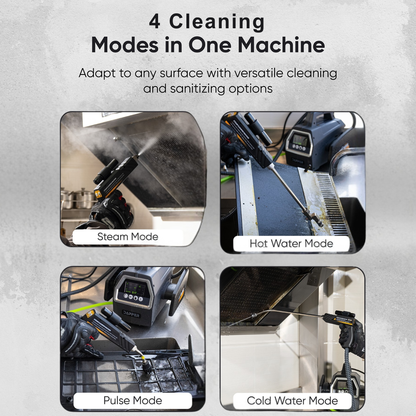 5-in-1 Steam Cleaner 2200W 6 Bar Portable High Pressure Steamer