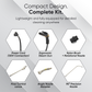 5-in-1 Steam Cleaner 2200W 6 Bar Portable High Pressure Steamer
