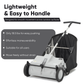 22-Inch Push Lawn Sweeper with 3.5 cu. ft. Hopper Bag